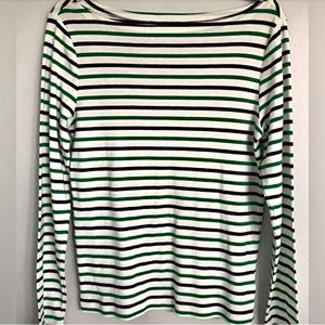 NWOT Gap Long Sleeve Striped Tee - Size: XL